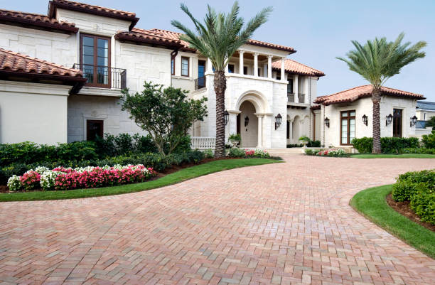 Permeable Paver Driveway in Westport, NC